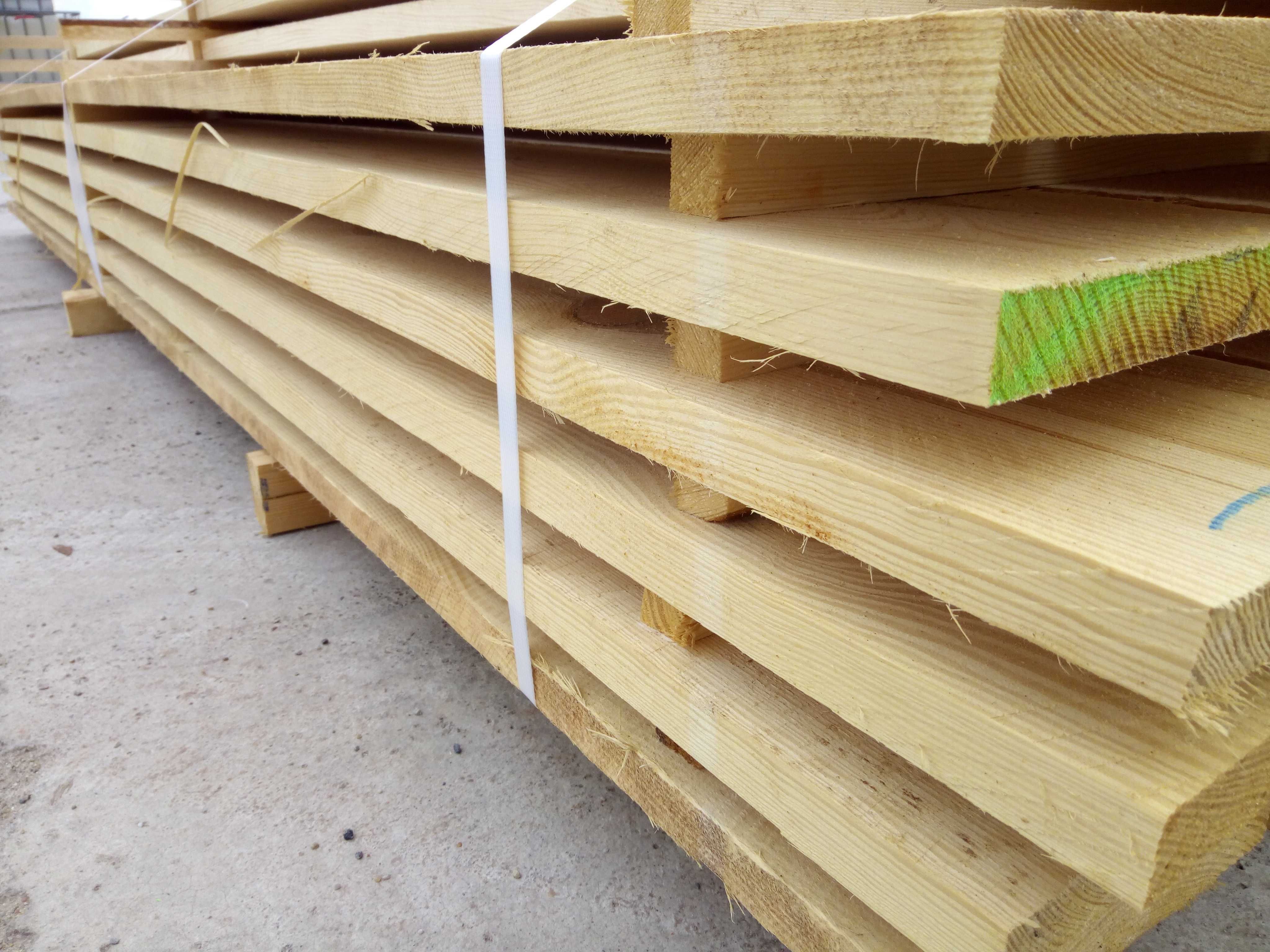 Deska segregowana równa deski 25x120 / 25x180 / 25x200 SKŁAD DREWNA