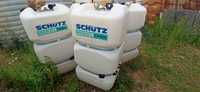 Schutz 600 litrów zbiornik na olej diesel wody woda