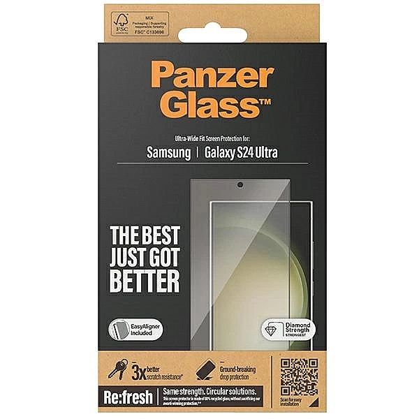 Szkło hartowane PanzerGlass Ultra-Wide Fit z aplikatorem na Samsung Ga