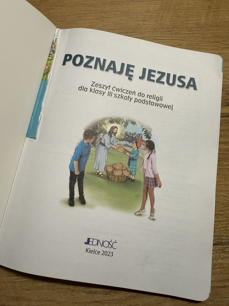 Poznaję Jezusa Zeszyt ćwiczeń dla klasy 3 szkoły podstawowej