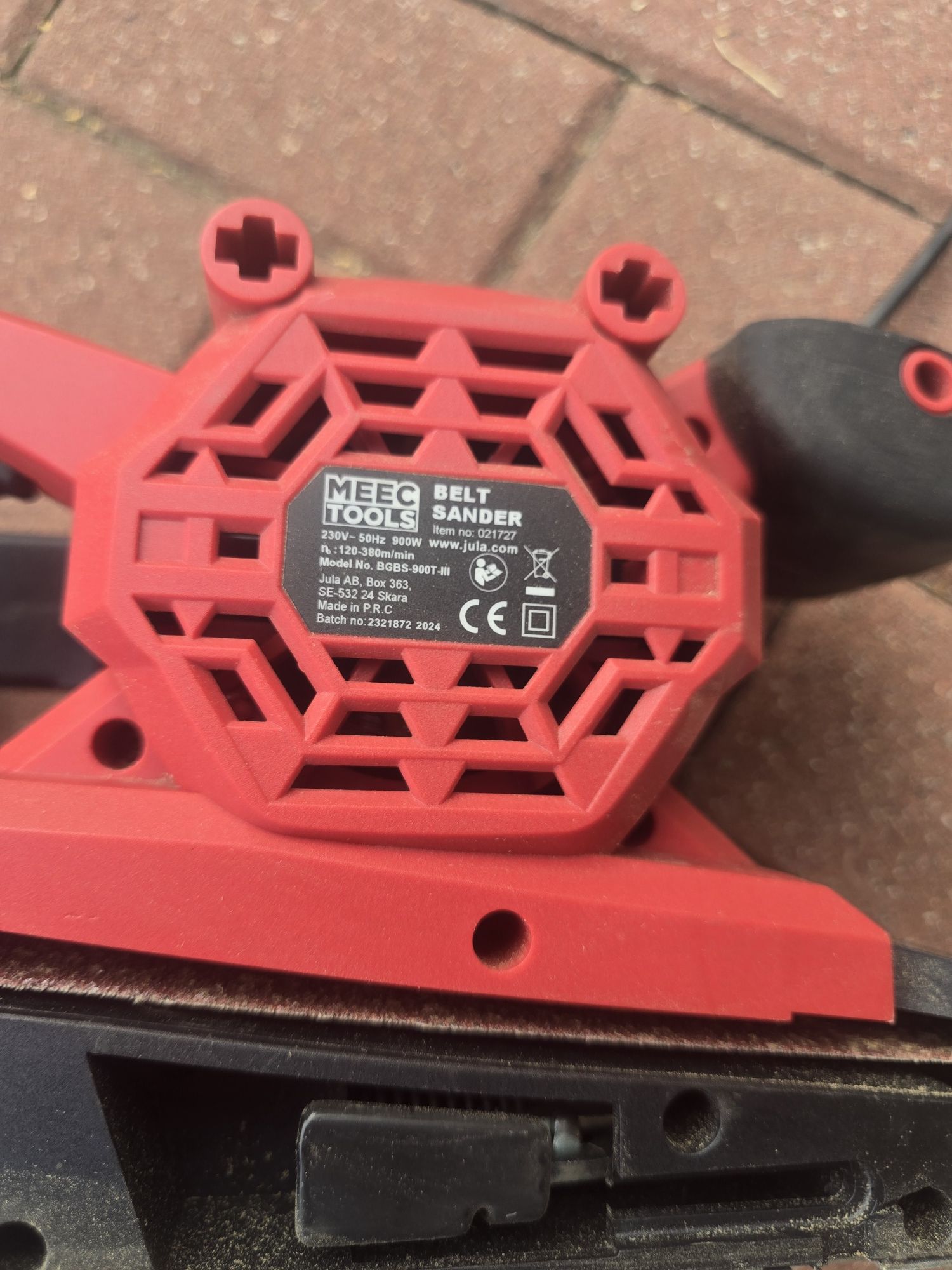 Szlifierka taśmowa Meec Tools