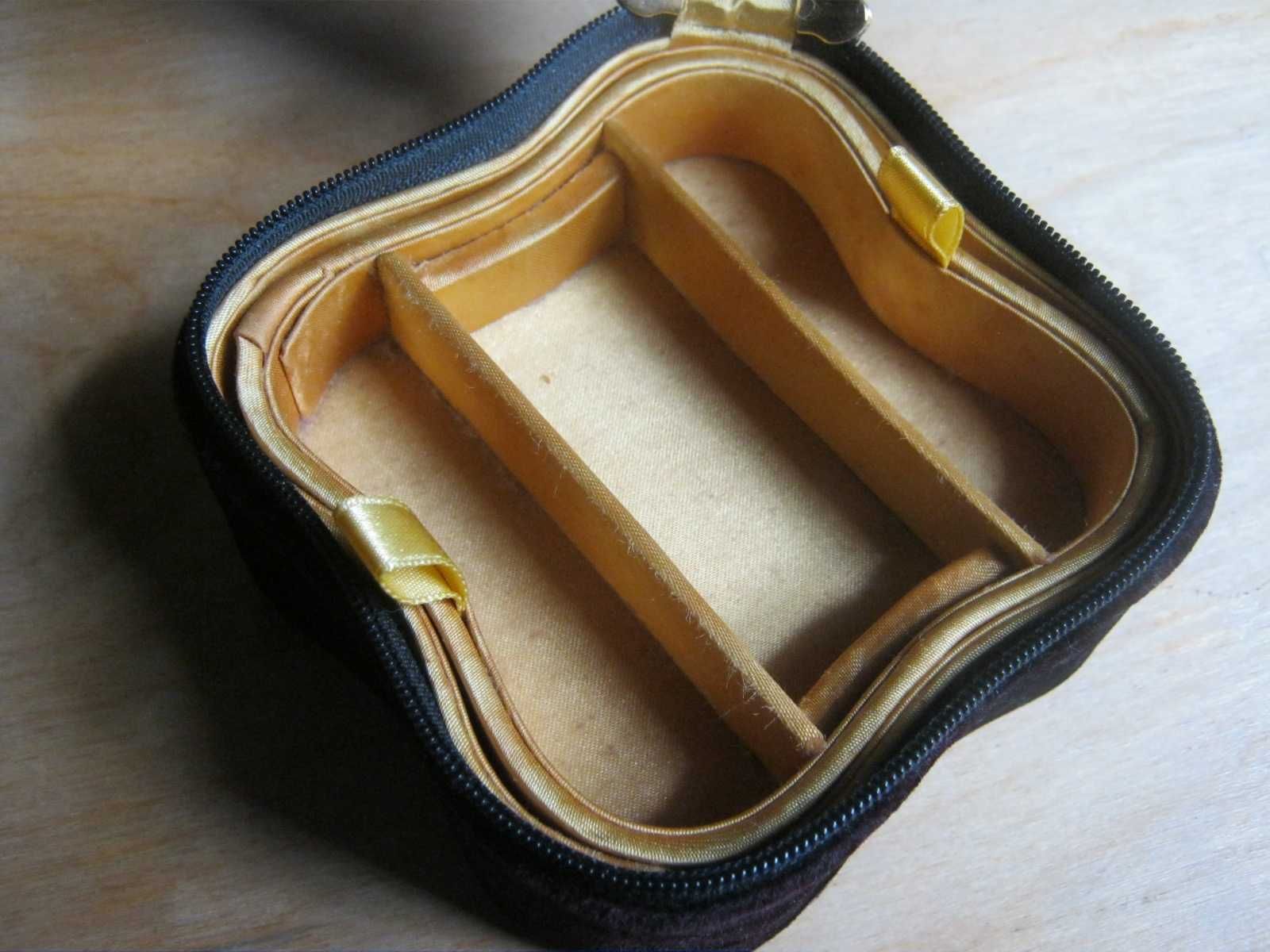 Шкатулка коробка органайзер для украшений велюр.