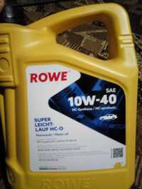 Продам масло Rowe 10 w40 и фильтр man