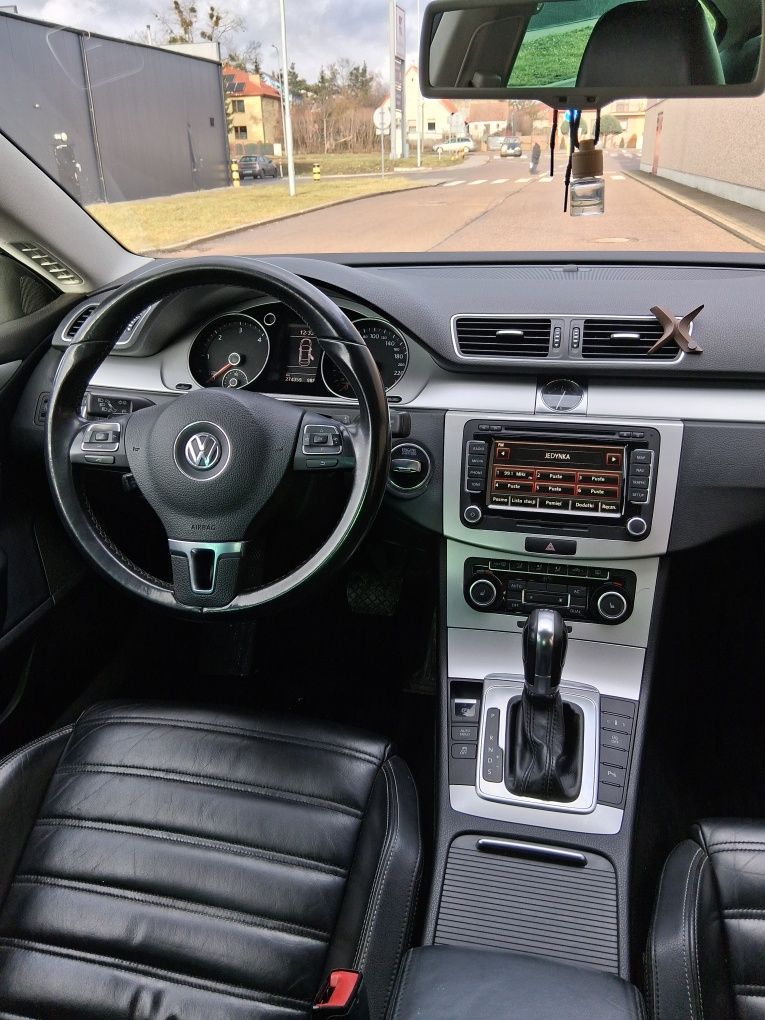 VW Passat CC 2011r 2.0 TDI 170KM, automat, 5 osobowy
