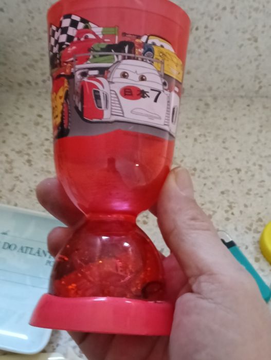 Copo colecional da Disney Cars