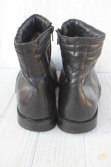 Зимние ботинки AM кожа Германия 45р черевики