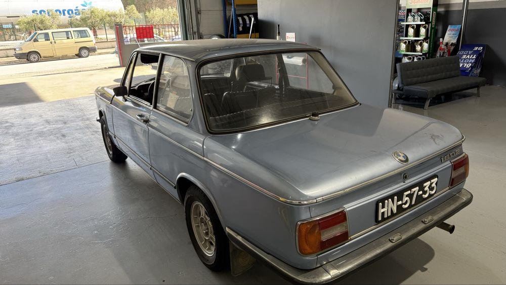 BMW 1602 Clássico - 1973 Apenas 1 registo! Optima base restauro
