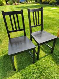 Krzesło Stefan Ikea czarne