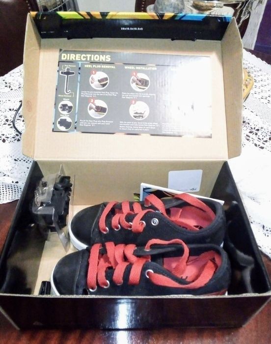 Ténis Heelys de 2 rodas