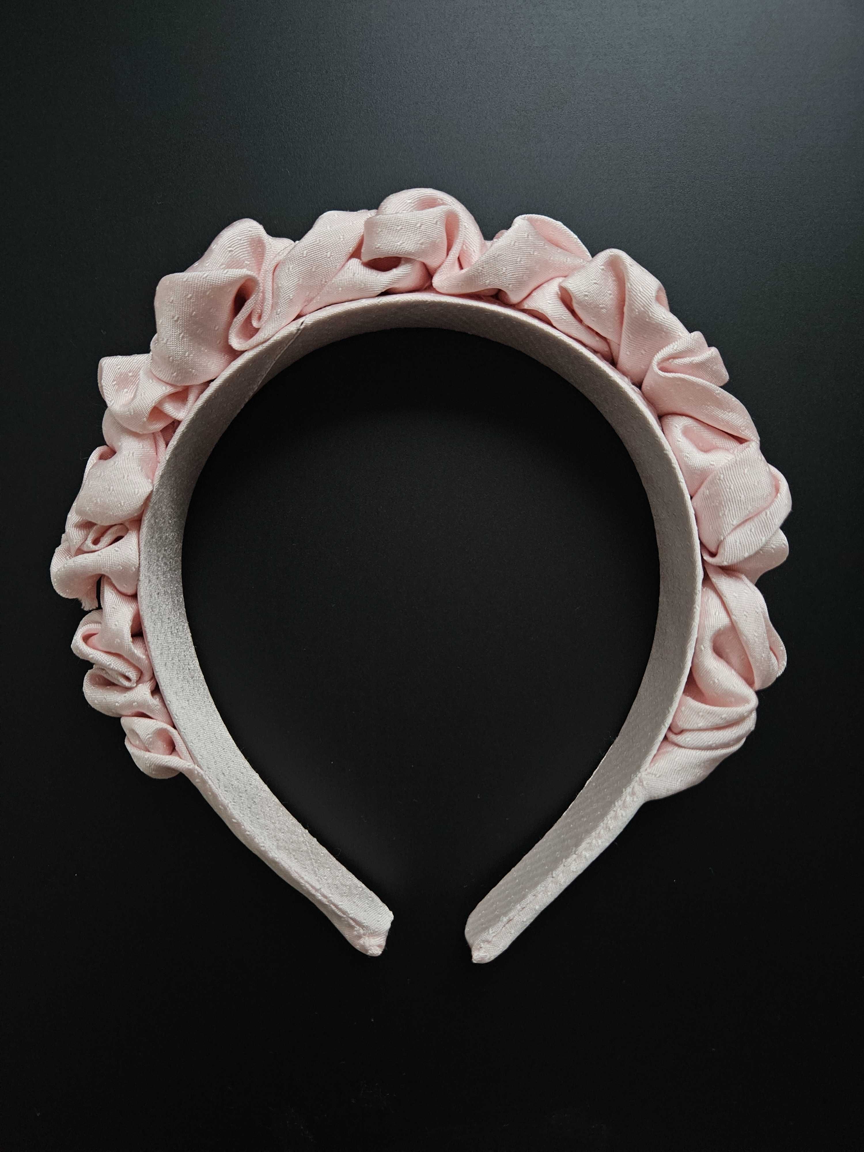 Jedwabna opaska do włosów handmade