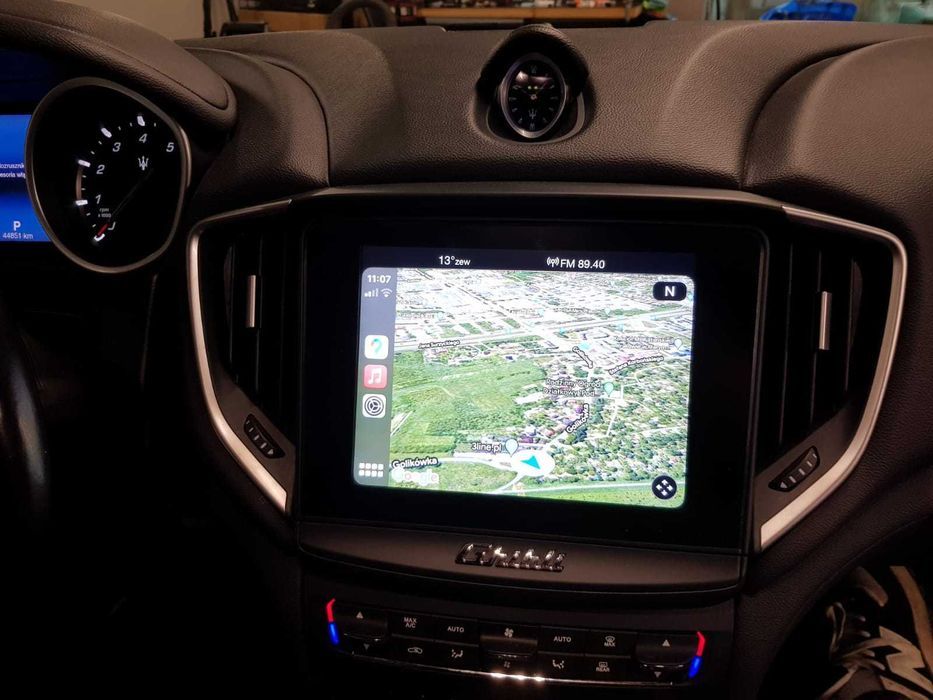 Maserati polski język Ghibli Levante Quattroporte konwersja usa eu