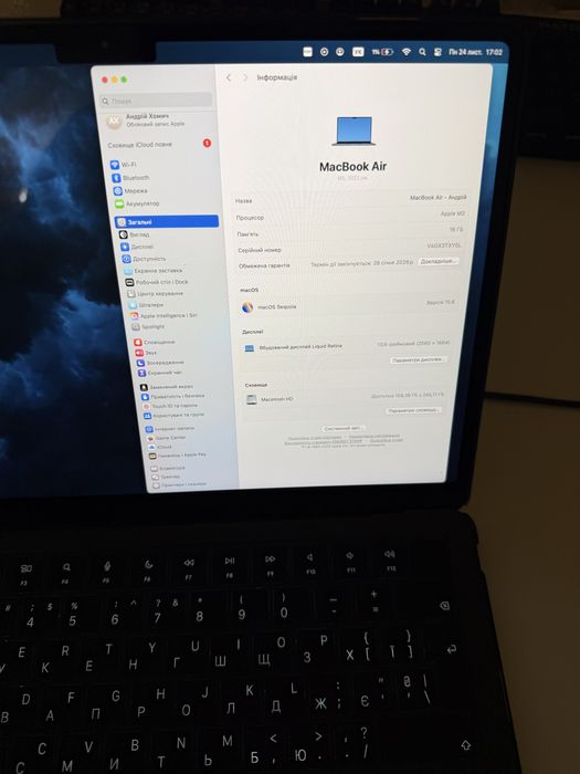 Macbook air 13 2022 недорого