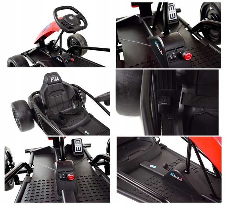 Gokart na akumulator z funkcją DRIFT dla dzieci AUTKO 24V