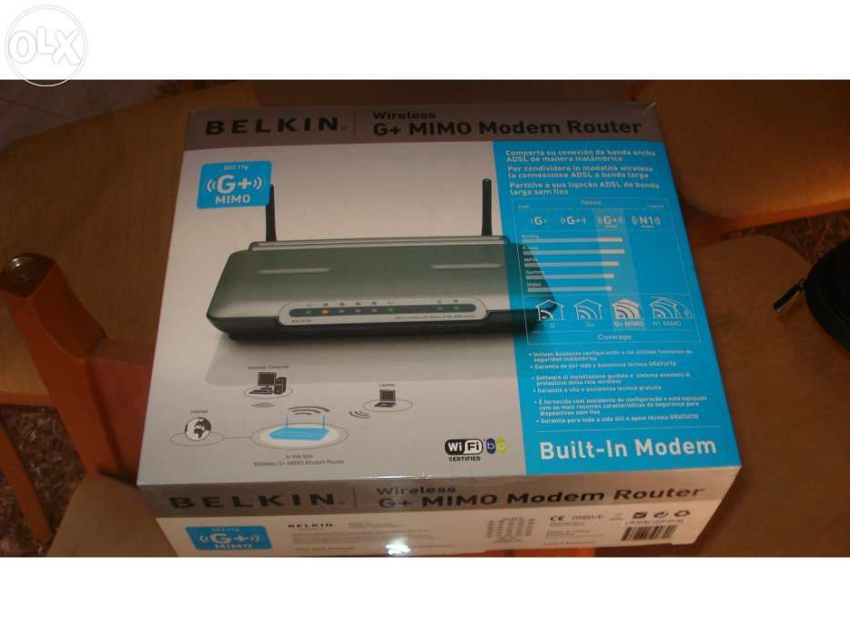 Modem/router wireless adsl