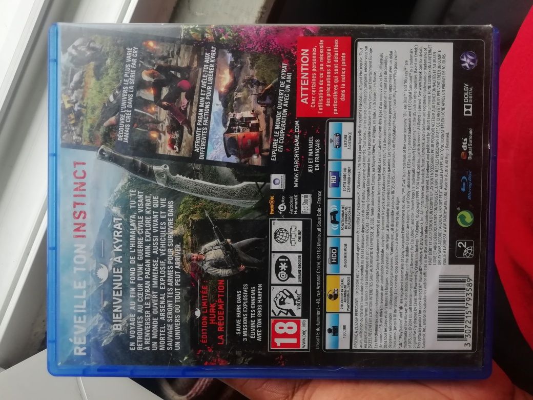 Jogo de playstation4