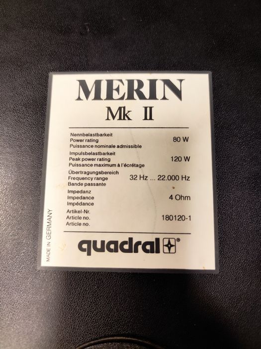 Quadral Merin pfonologue mk2
