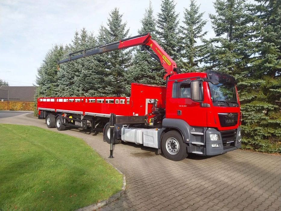 MAN TGS z PK 20001-K  + naczepa Ackermann