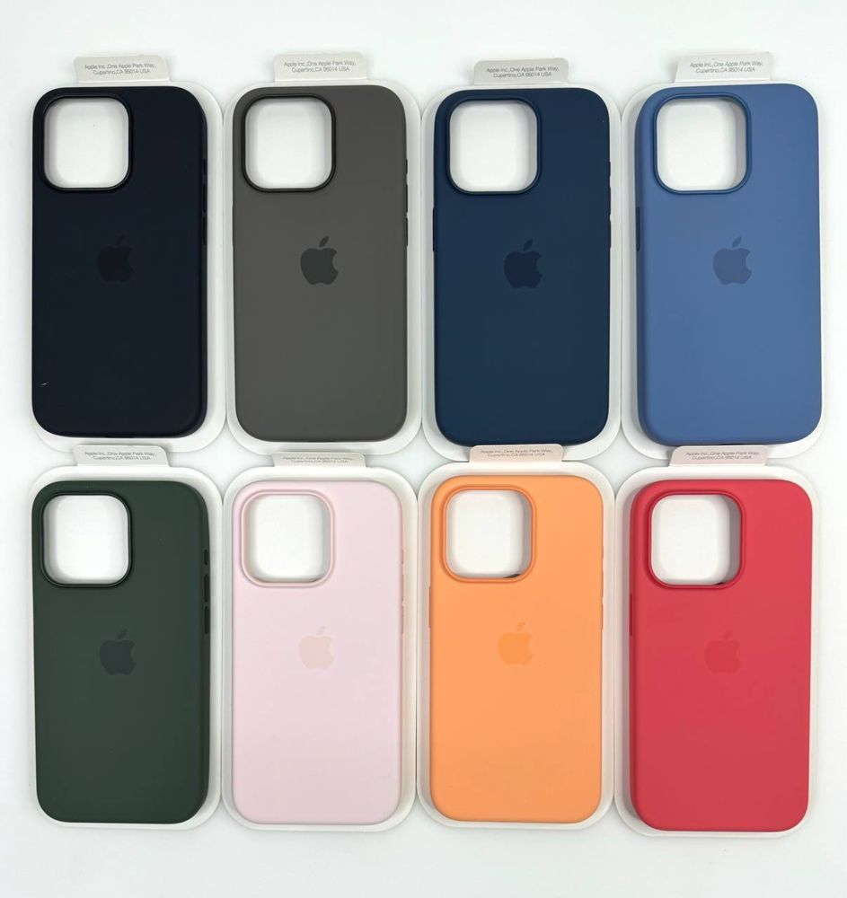 чохол силіконовий Silicone Case iPhone MagSafe iPhone 15 pro max /інші