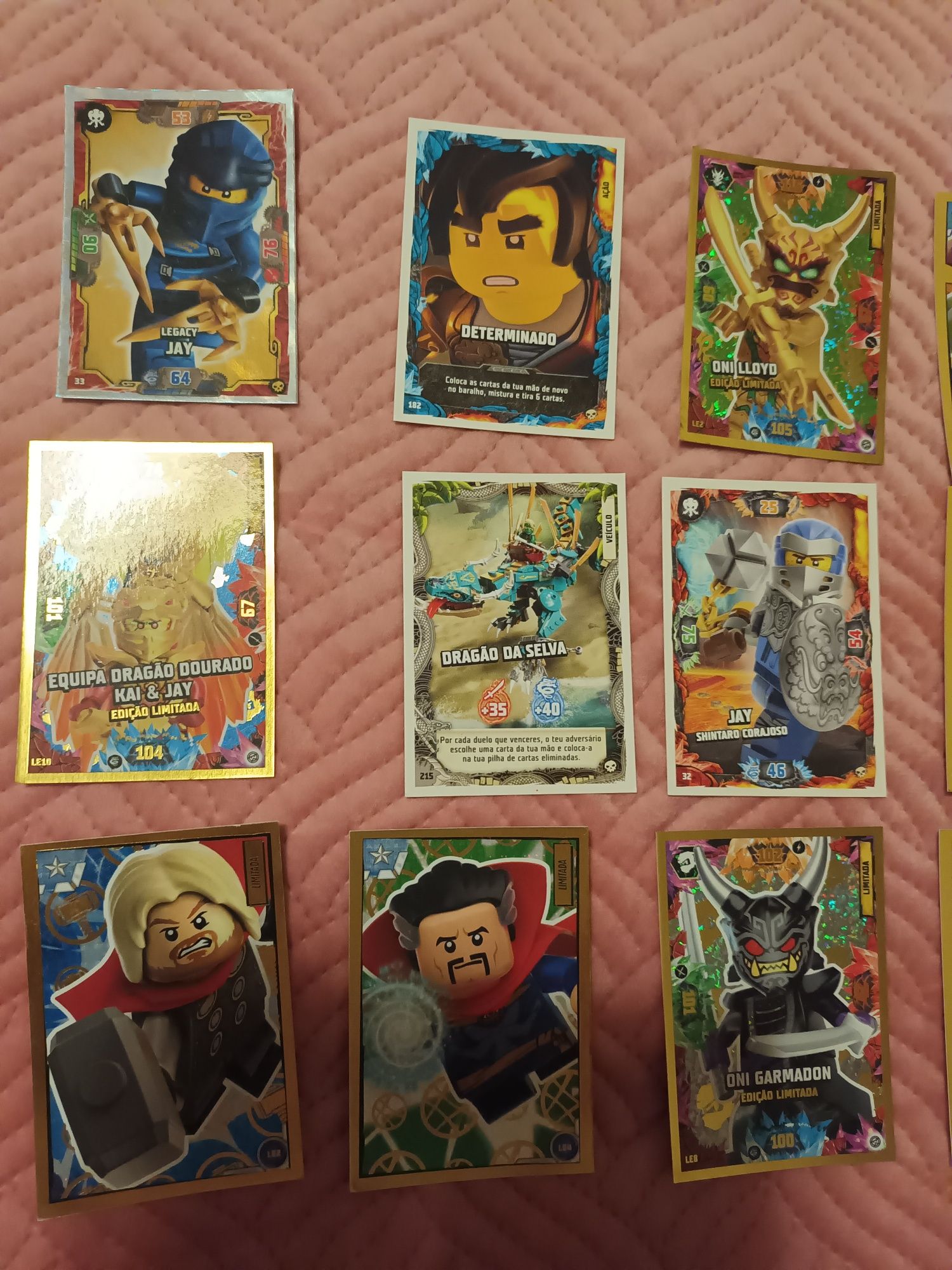 Cartas lego Ninjago