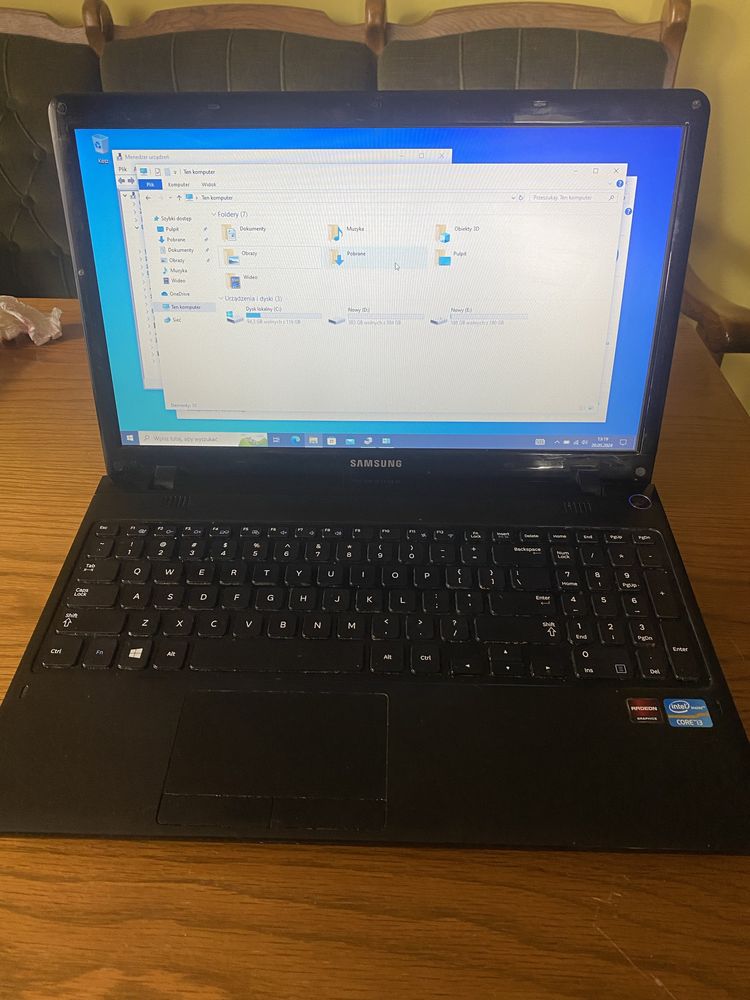 Laptop Samsung NP350E5C S05PL + ładowarka i nowa bateria