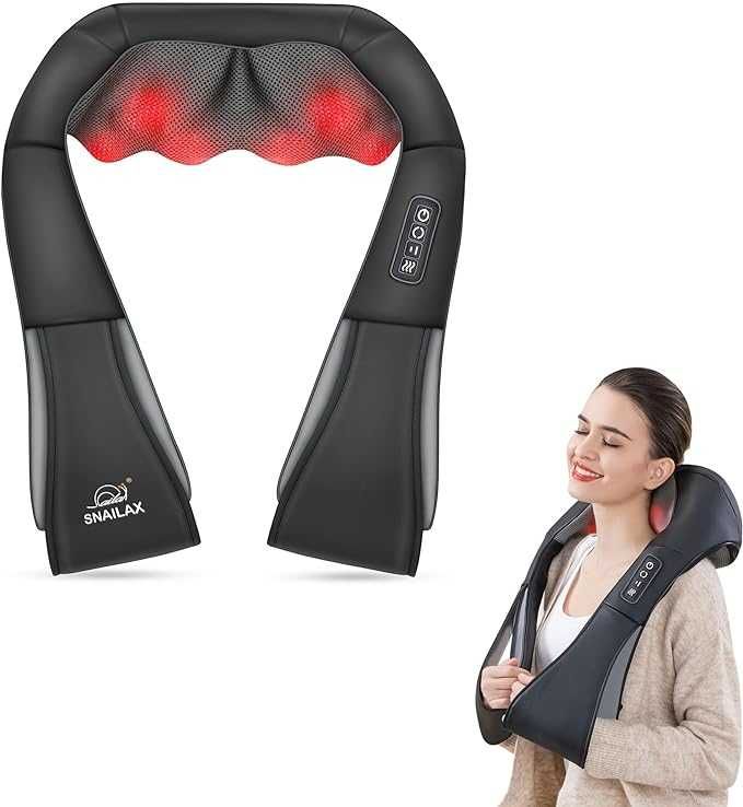 Masażer Karku, Szyi, Pleców Shiatsu SNAILAX SL-632