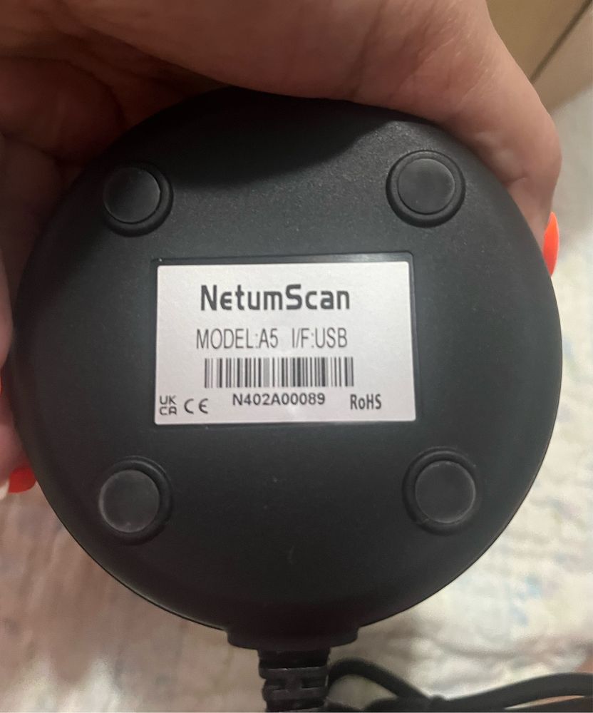 Leitor codigo de barras pouvo uso