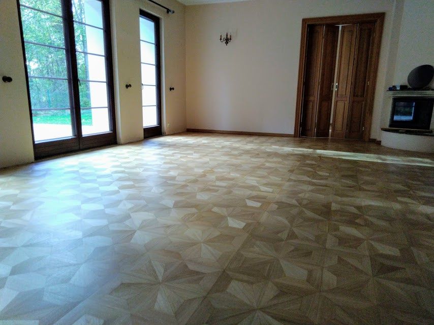 Parkiet - cyklinowanie - strukturyzacja - renowacja schodów, listwy.