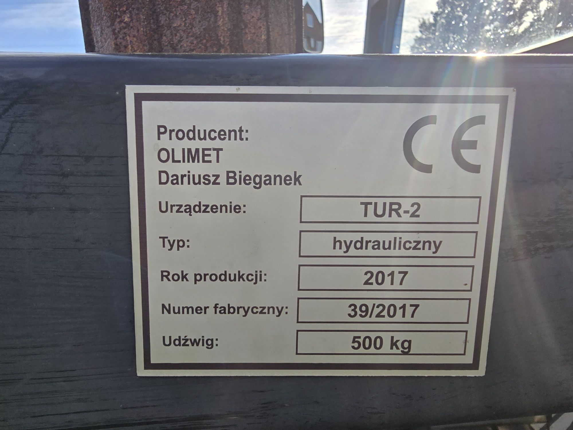 Ciągnik Ursus C-330 z kabiną, Tur 2 , wspomaganie