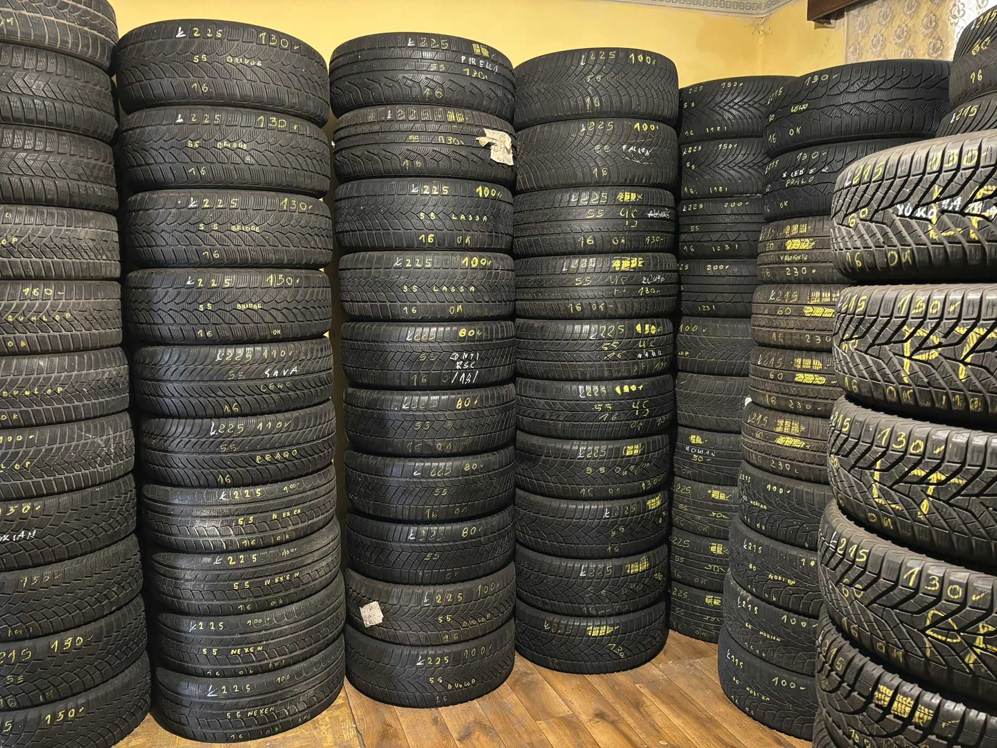 2X Opony Zimowe 225/55R16 95H SAVA ESKIMO S3 5.8MM Sprawdzone Całe!