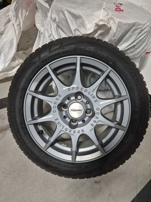 Felgi Speedline Corse SL2 15" + Opony Zimowe 185/55 R15