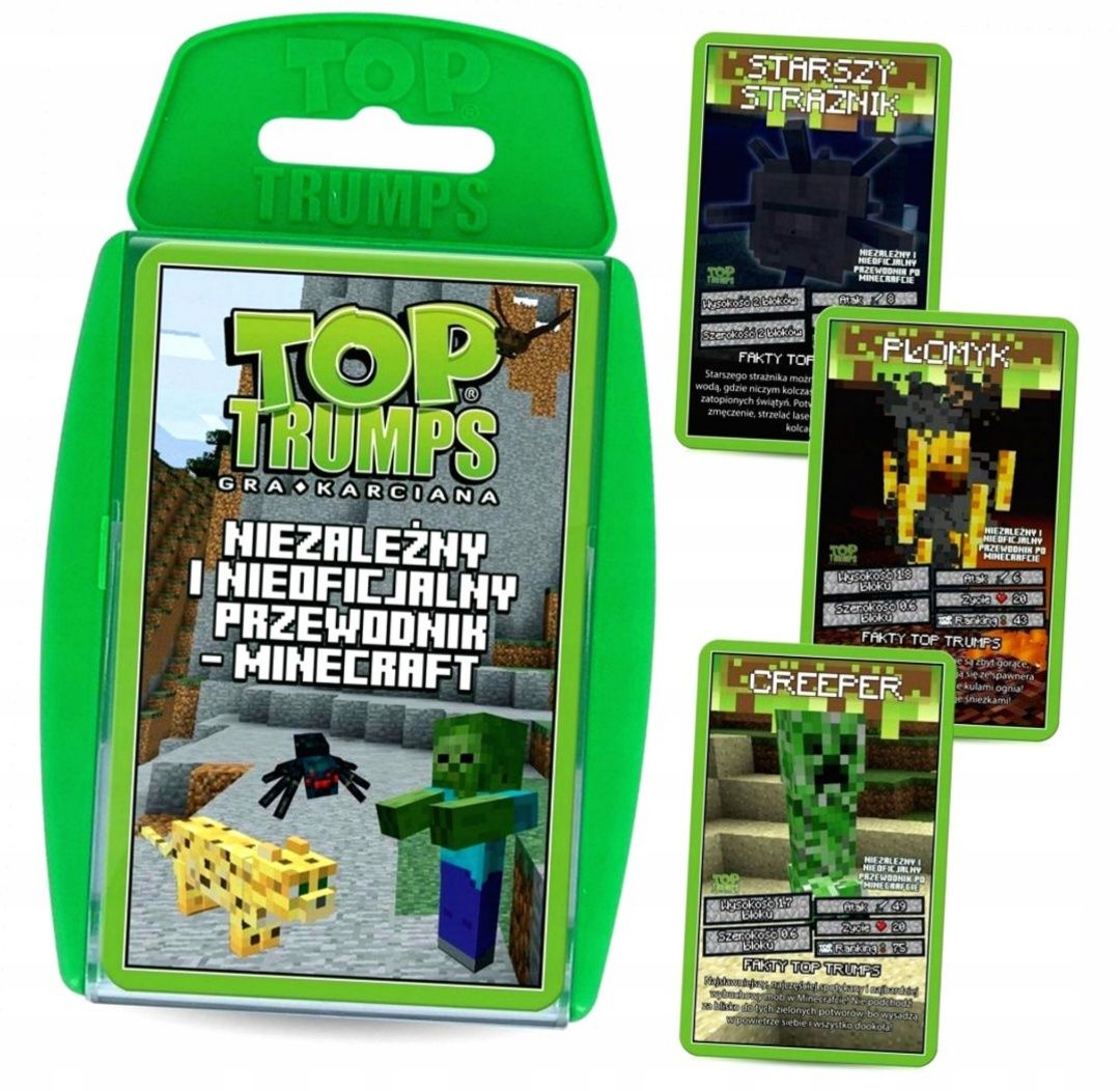 Gra "Top Trumps Minecraft" jak nowa polecam