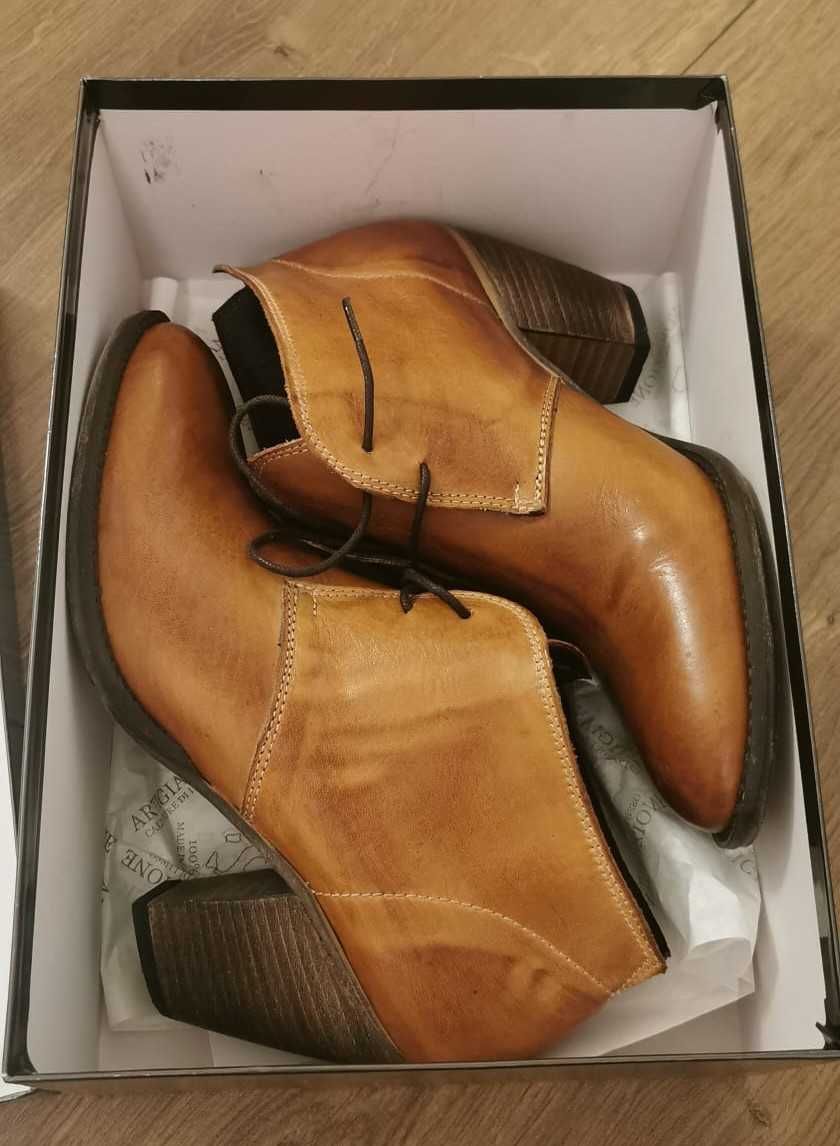 Botki Prima Moda Tuffato Caramello 38
