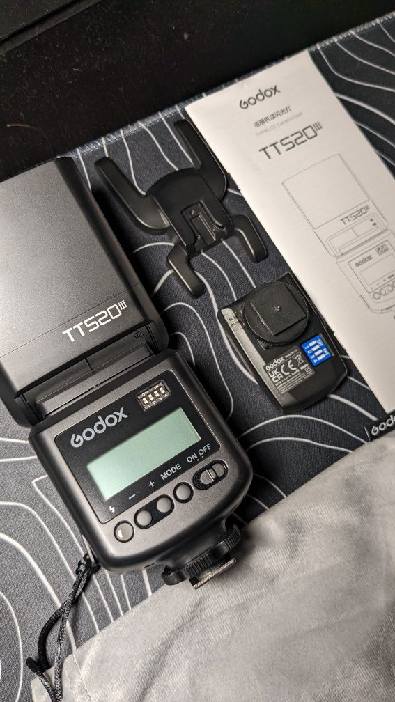 Godox TT520 III/ TT600 Накамерний спалах для Canon, Nikon, Sony, та і