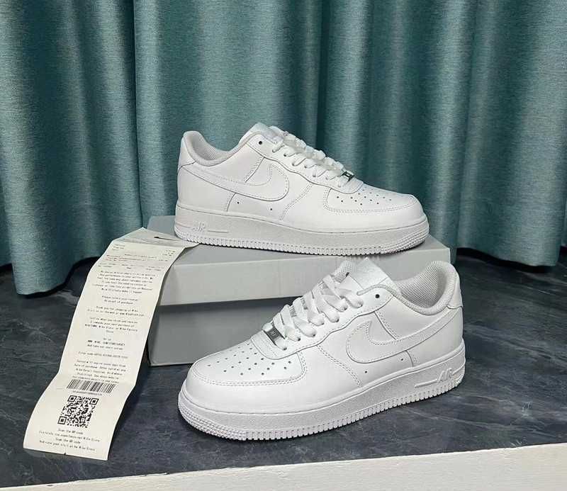 buty Espadryle NikeAirForce1 SupremeWhite Espadryle R.44