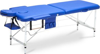 TYTUŁ: Stół, łóżko do masażu 2-segmentowe aluminiowe XXL