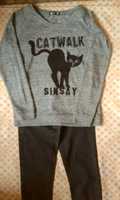 Spodnie Sinsay 34+ Bluza z Kotkiem!!!