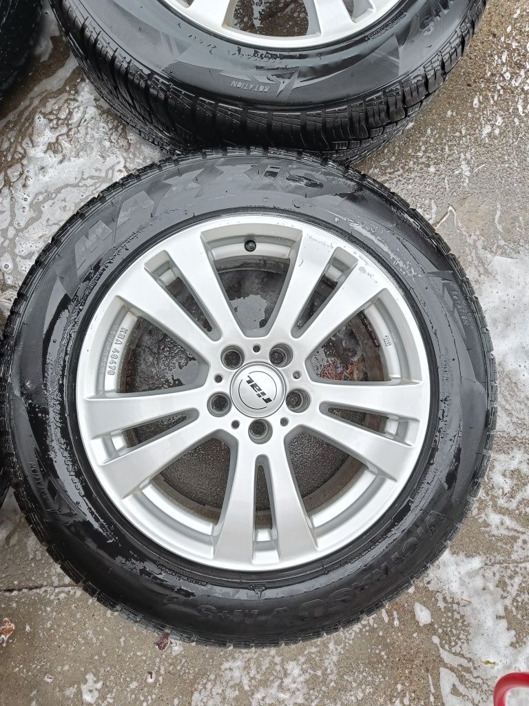 Felgi17 Rial 5x112 Audi Q5 Mercedes Ml opona zima 7mm kpl