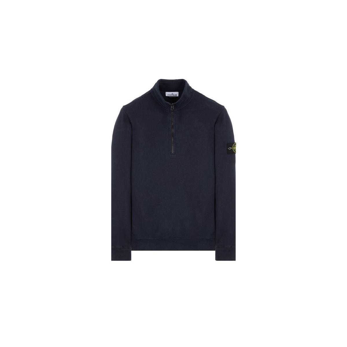 Світшот STONE ISLAND 62720 Half-Zip Sweatshirt Dark Blue
