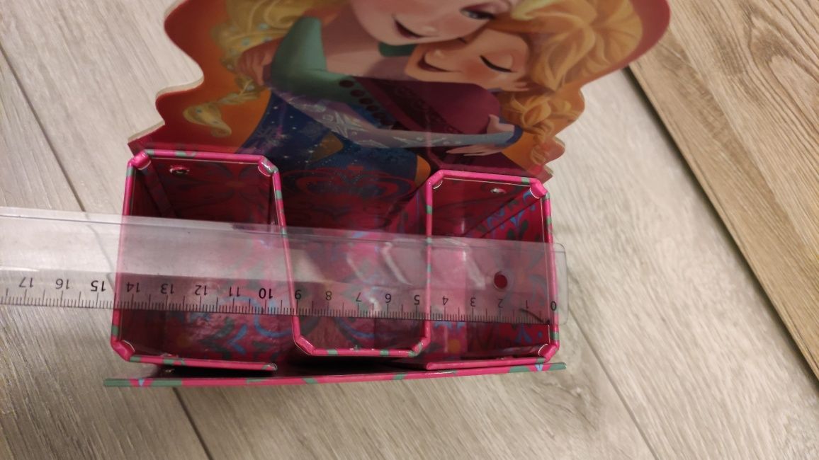 Pudełko pojemnik na przybory szkolne na biurko Frozen Kraina Lodu