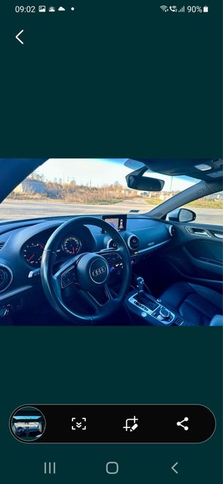 Audi A 3 Sline rok 2018 niski przebieg  81000