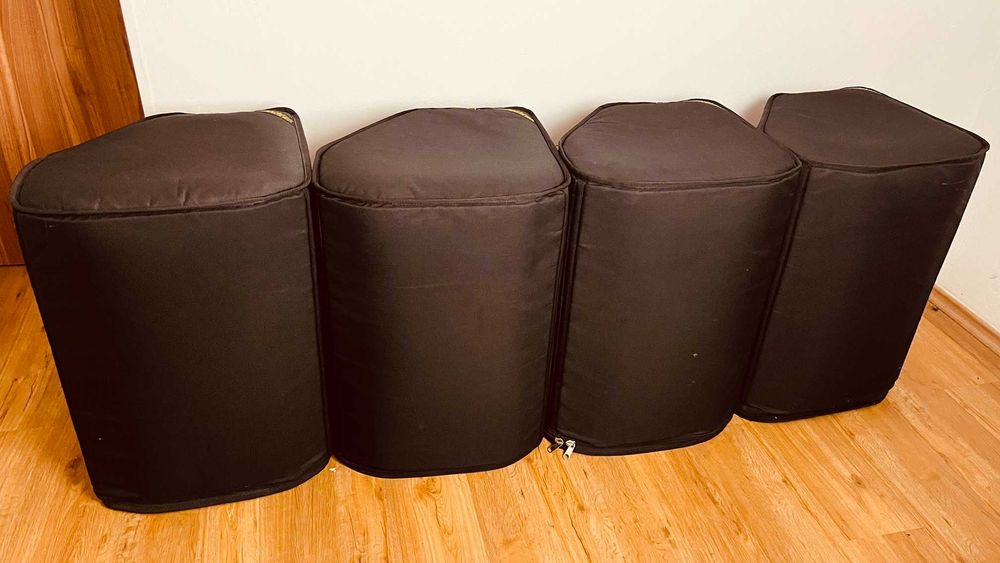 Głośniki aktywne JBL PRX615M z cyfrową końcówką mocy Crown (4 sztuki)