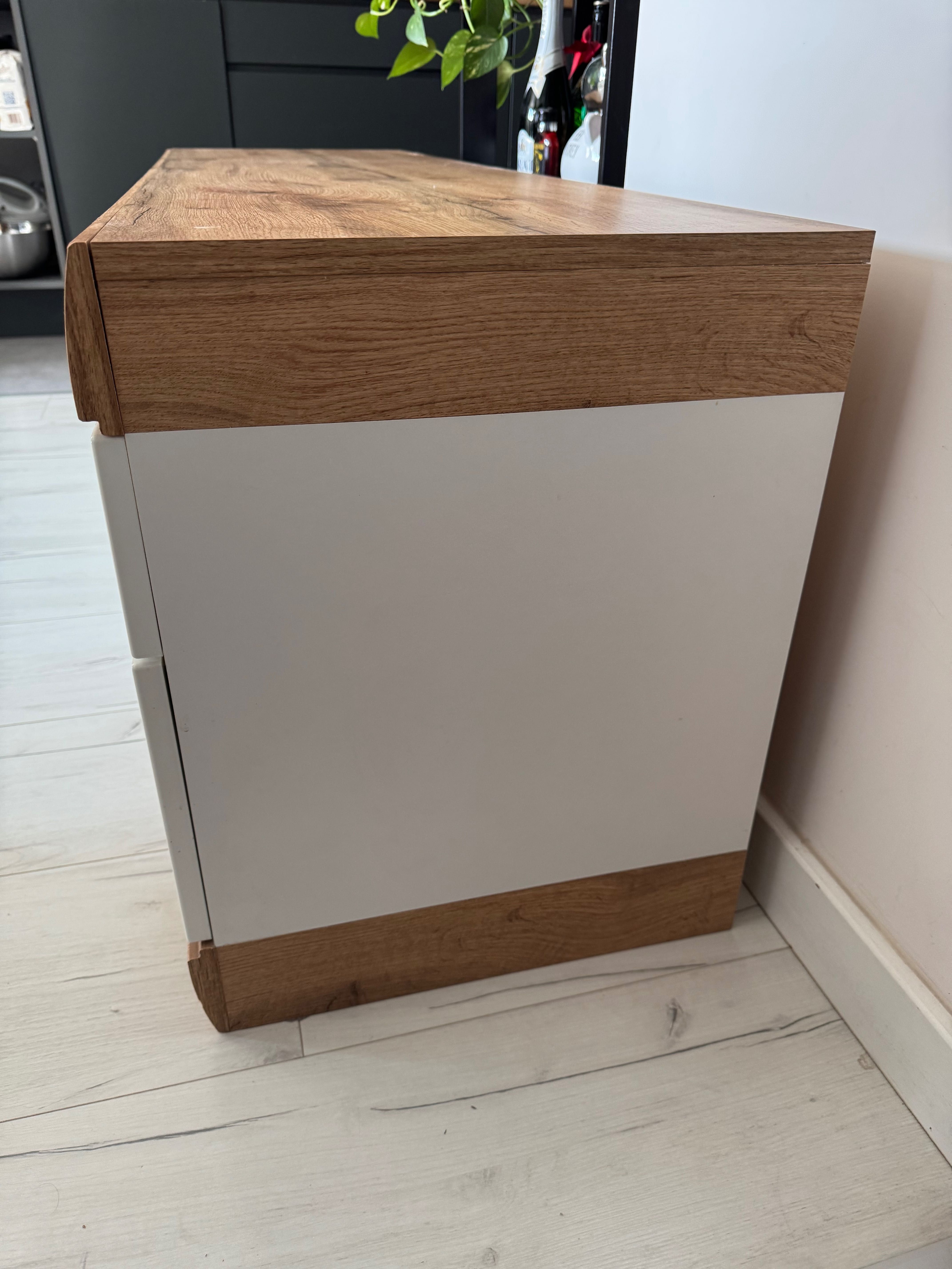 szafka rtv komoda biała agata meble Ikea