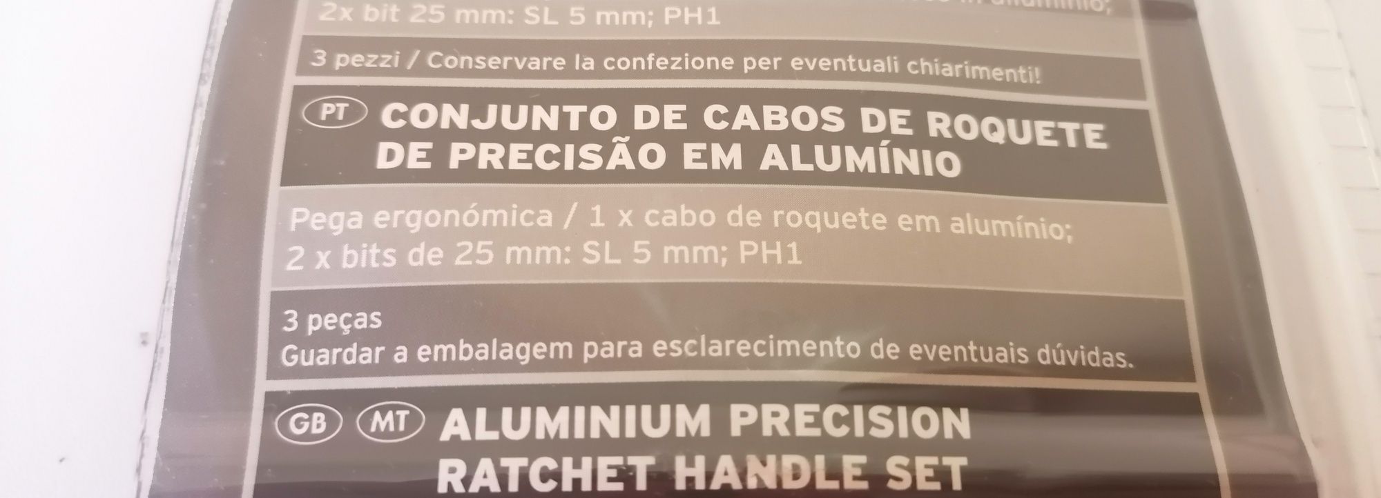 Cabo de roquete de precisão em alumínio