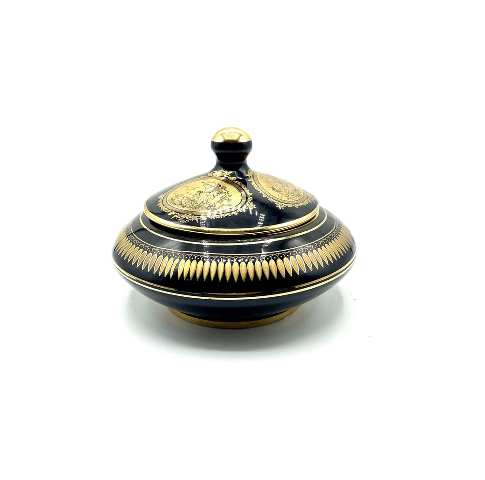 Caixa grecia 24k ouro antiga