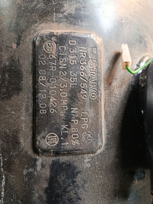 Продам газовий балон 35л