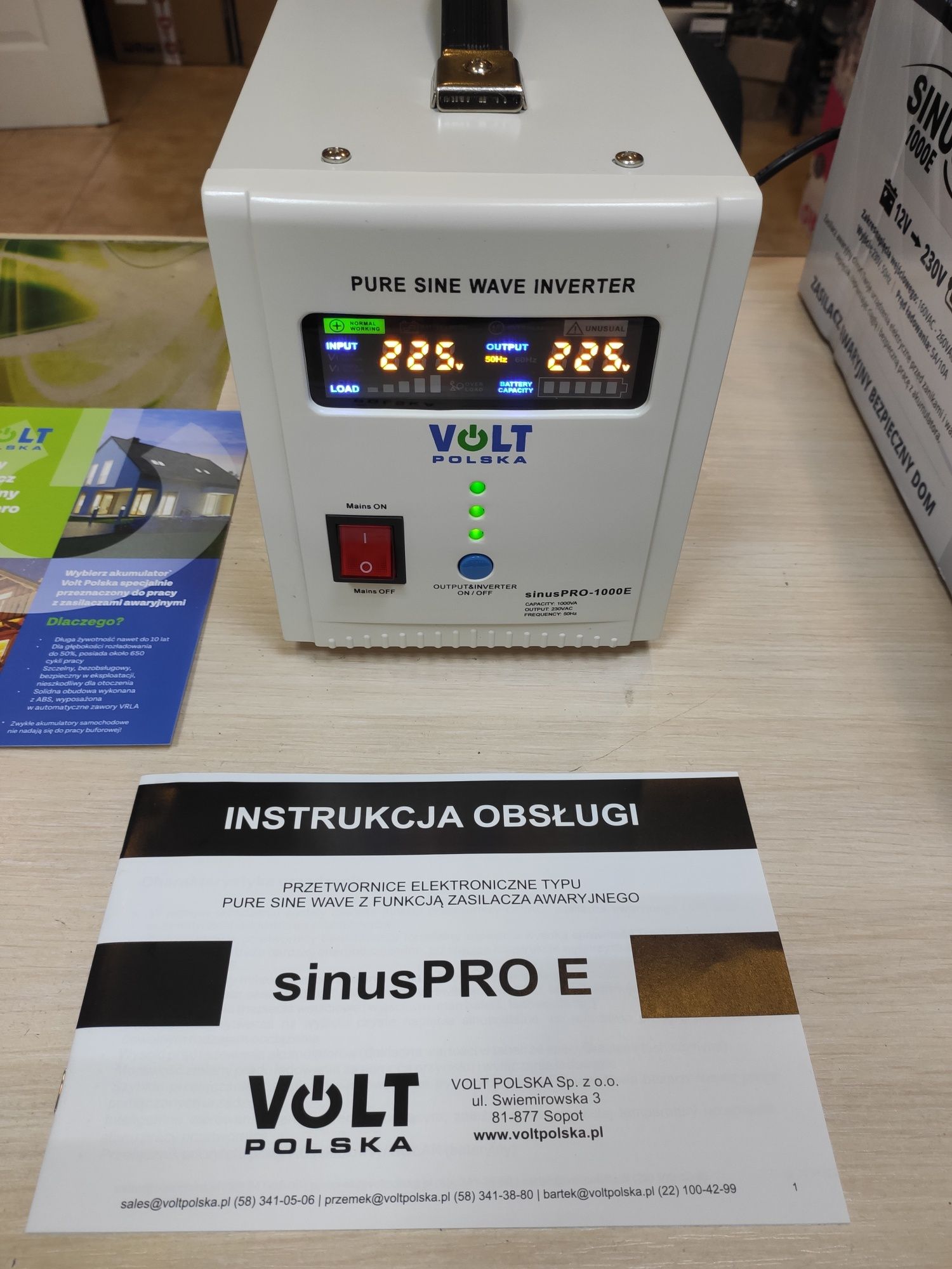 Продам ББЖ, безперебійник, UPS, Voltpolska SinusPRO 1000E.