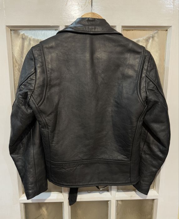 Вінтажна шкіряна куртка косуха тип Schott Perfecto панк гранж стиль