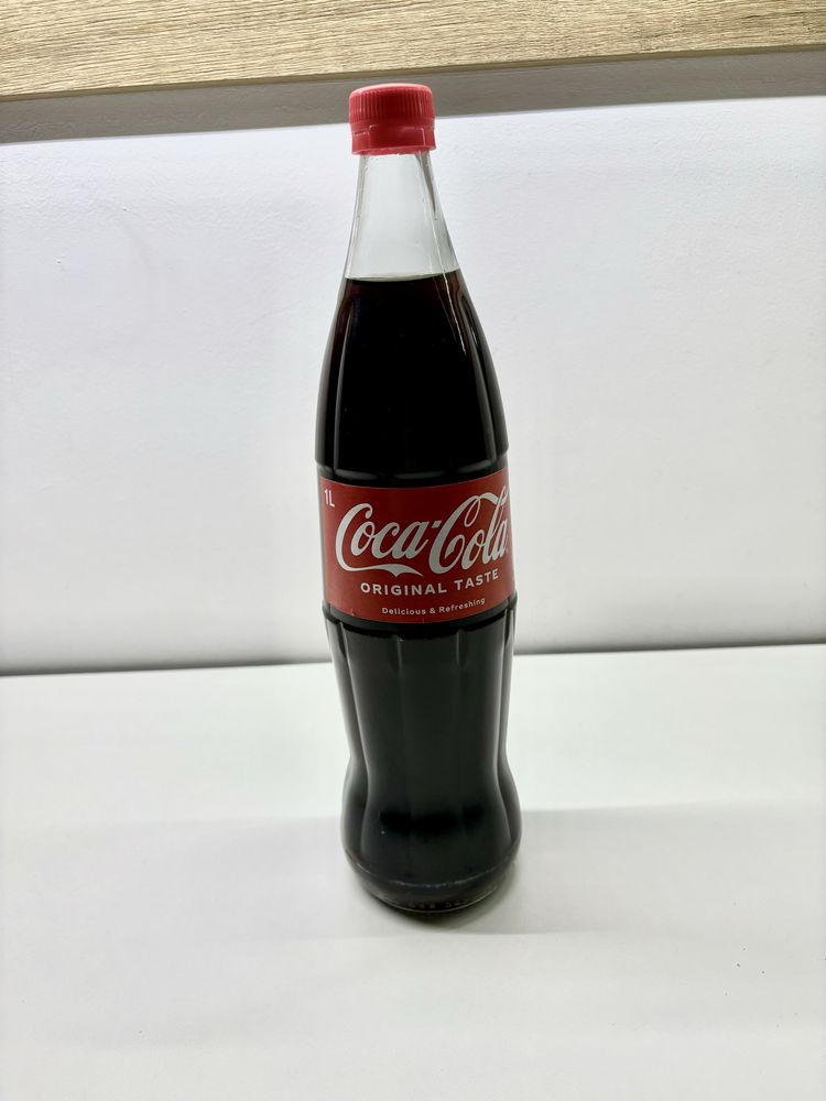 Coca Cola limitowana edycja! 1 litr w szklanej butelce