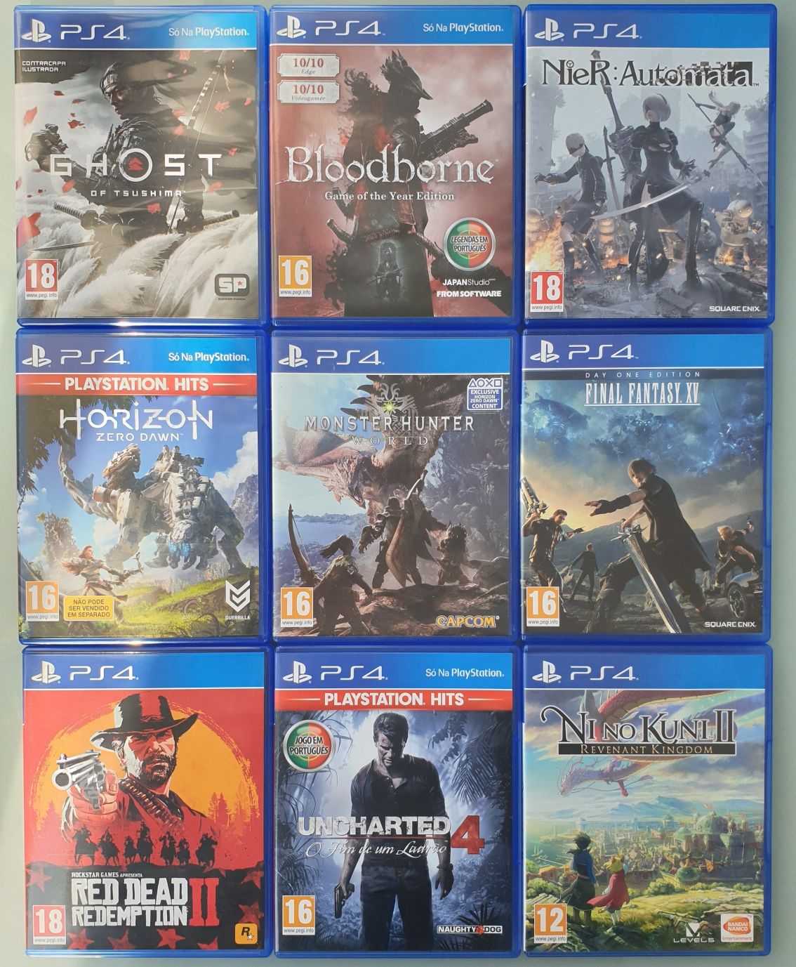 Jogos playstation 4