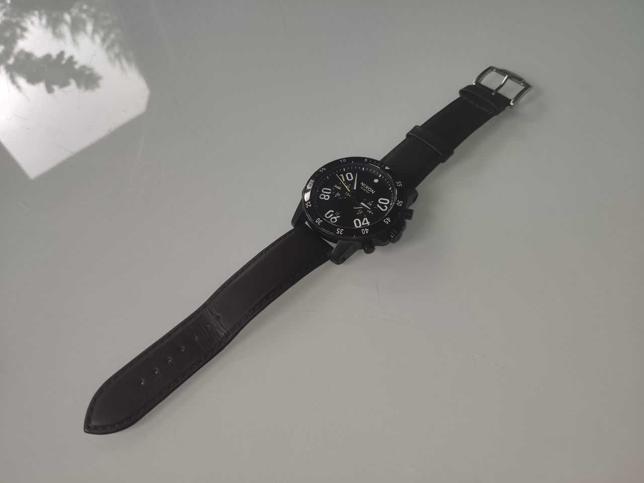 Zegarek Męski Nixon The Ranger Chrono Leather Analog - A940712